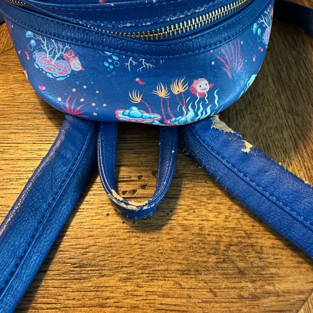 Loungefly Studio Ghibli Ponyo Mini Backpack (Wear on Straps Bag)‎ See Photos